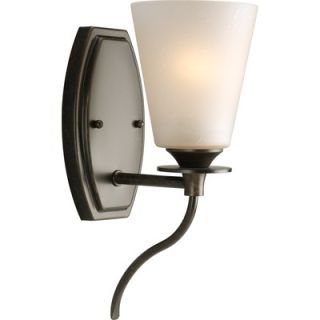Progress Lighting Cantata Wall Sconce in Forged Bronze   P3216 77