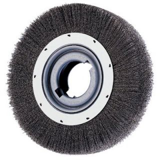 Advance Brush Wide Face Crimped Wire Wheel Brushes   8 crimped wire