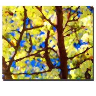 Trademark Global Spring Tree by Amy Vangsgard, Canvas