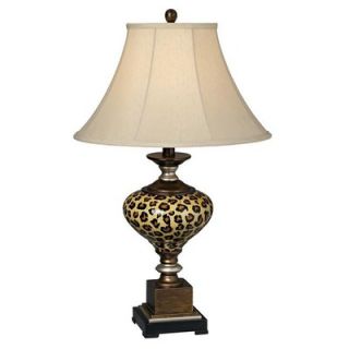  Geographic Panthera Pardus Table Lamp in Multicolor   87 6130 81