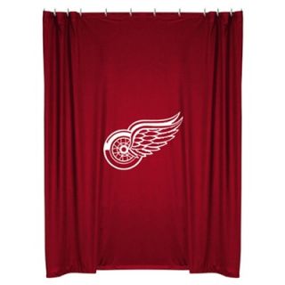 Sports Coverage Detroit Red Wings Shower Curtain   Detroit Red Wings