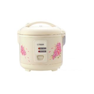 Tiger 5.5 Cup Steamer Pan Rice Cooker with Indicator Lights