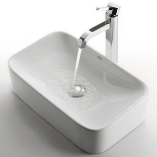 Caracalla 17.4 X 4.92 Rectangular Self Rimming Bathroom Sink