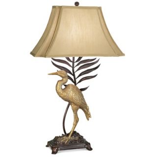  Gallery Whispering Palm Table Lamp in Sun Kissed Bronze   87 1585 22