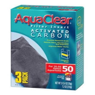 Hagen AquaClear Activated Filter Carbon (3 Pack)   A1380/82/84/86