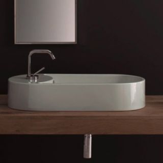 Scarabeo by Nameeks Seventy 87 Above Counter Single Hole Bathroom Sink