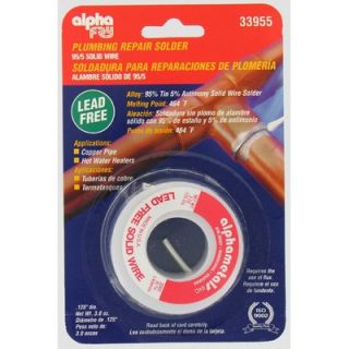 alphafry 95/5 Lead Free Solid Wire Solder AM33955  