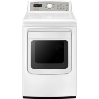 Samsung Front Loading Steam Dryer in White   DV5451AEW