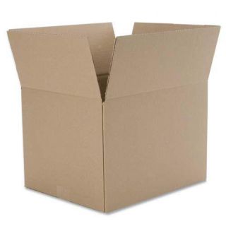 100% Recycled Storage/Mailing Box, 12w x 12d x 8h, Letter, Brown, 12