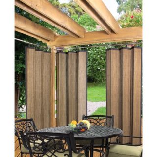  Indoor / Outdoor Bamboo Ring Top Panel in Espresso   BRP1240 93