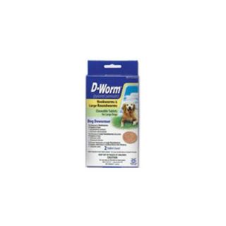 Farnam Pet D Worm™ Dog Dewormer Chewable Tablets for Puppies and