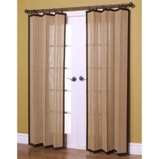  Home Fashions Bamboo Ring Top Panel in Espresso   BRP0640 93