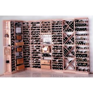 Wine Cellar Country Pine Open 132 Bottle Wine Rack