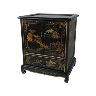 Oriental Furniture Japanese End Table