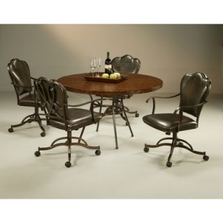  Dining Set with Chair with Casters   WT 510 / 809 / VN 110