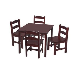 Gift Mark Kids 5 Piece Table and Chair Set