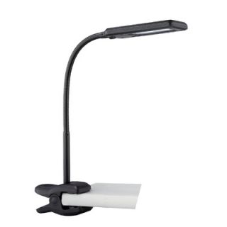 Lite Source Zaiden One Light Clamp on Desk Lamp   LS 22006BLK