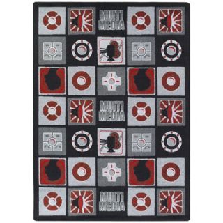 Joy Carpets Just for Kids Wired Red Kids Rug