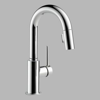Delta Trinsic Single Handle Single Hole Pull Down Kitchen Faucet