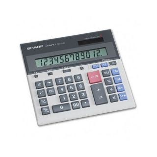 QS 2130 Compact Desktop Calculator, 12 Digit LCD