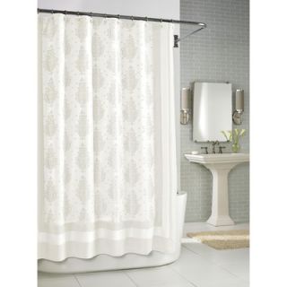 Kassatex Roma Shower Curtain in White   ROM 115 W