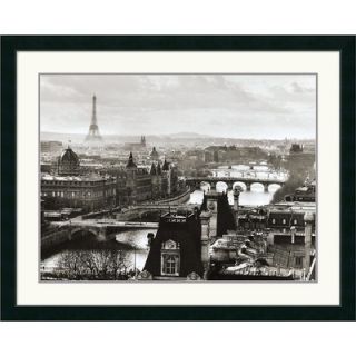 Amanti Art Views of Paris The River Seine Framed Art Print