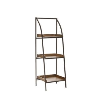 Safavieh Taylor Etagere in Distressed Brown and Black   AMH6526A