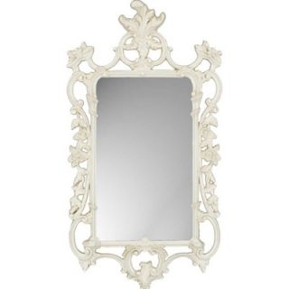Paragon White Ornate Traditional Wall Mirror
