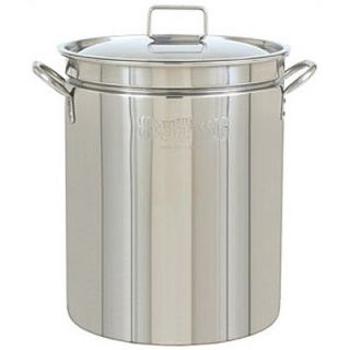 Bayou Classic Stainless Steel All Purpose Stockpot with Lid