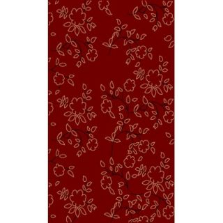 Radici Italia Red Floral Rug   1790/122