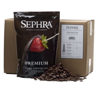 Sephra Premium Dark Fondue Chocolate (20 lb box)