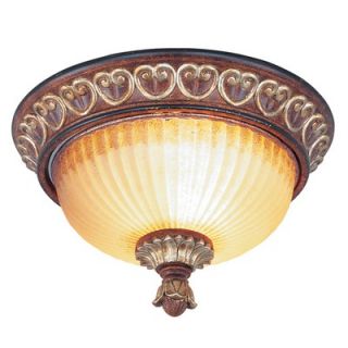 Livex Lighting Villa Verona Flush Mount   8562 63 / 8563 63 / 8564