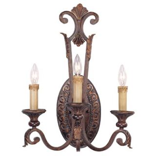  House Savonia Two Light Sconce in Oxidized Silver   9 511 2 128