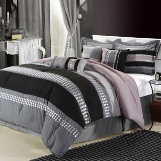 Lush Decor Starlet Juvy Comforter Set in Purple   135