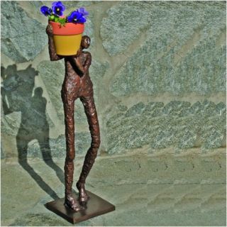 Patina Products Cattails Garden Statue