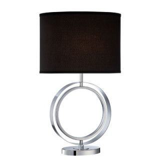 Lite Source Cosima One Light 150W Table Lamp in Chrome   LS 22071