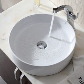  Hole Waterfall Typhon Faucet with Single Handle   C KCV 140 15100CH