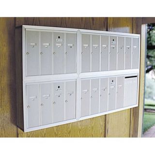 Florence 1250 Vertical USPS Wall Mailbox Unit   1250/SR 120