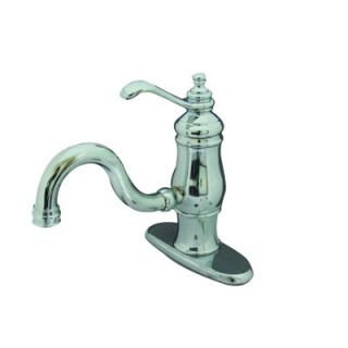 Elements of Design Heritage Bathroom Faucet with Templeton Lever