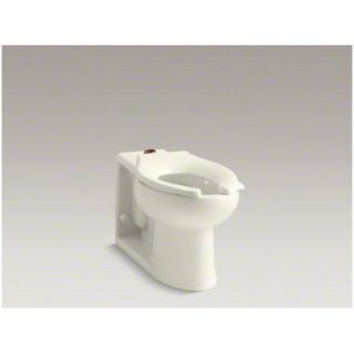 Kohler Anglesey 1.6 Bowl with Top Spud and Bedpan Lugs   K 4386 L 