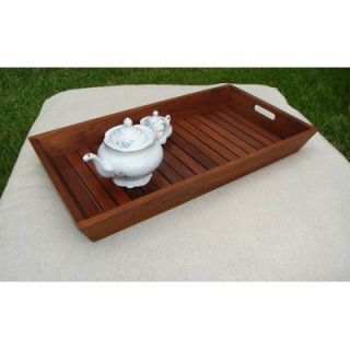 Solid Teak Serving and Storage Tray   343