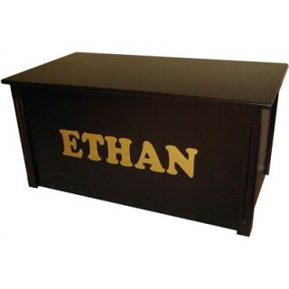Dream Toy Box Personalized Wooden Toy Box with Picture Letters   WTB