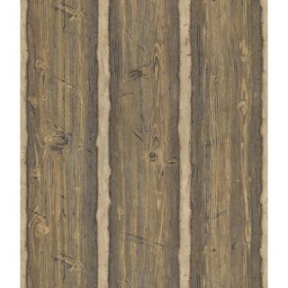  Northwoods Raised Vinyl Firewood Stripe Wallpaper   145 41381