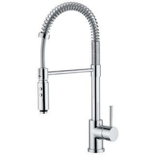 Linea One Handle Single Hole Bar Faucet with Pull Out Spray