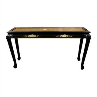 Oriental Furniture Chinese Claw Foot Console Table   LCQ 144