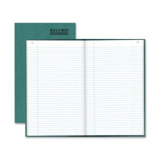  Series Account Book, Green Cover, 150 Pages, 12 1/4 x 7 1/4, 2012
