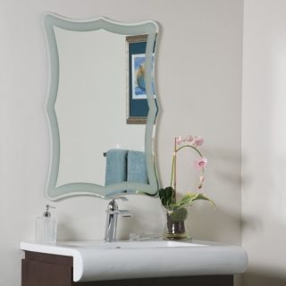 Coquette Frameless Wall Mirror