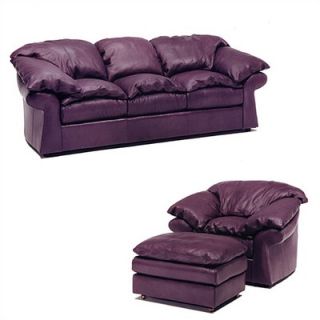 Distinction Leather Meridian Leather Sleeper Sofa and Chair Set