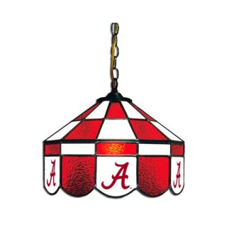 NCAA 14 Executive Style Stained Glass Swag Lamp