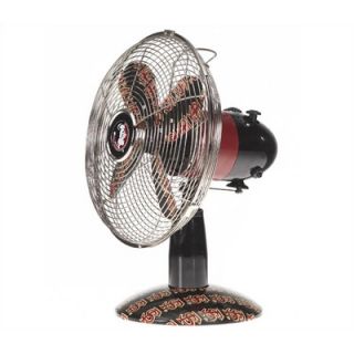 Deco Breeze Florida State Metal Decal Table Top Fan